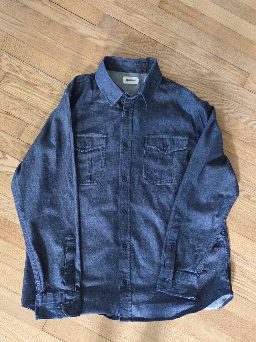 Taylor Stitch Indigo Chambray Button-Down Shirt